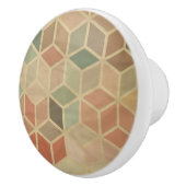 Retro geometrisch patroon 5 keramische knop (Rechts)