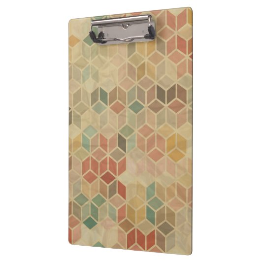 Retro geometrisch patroon 5 klembord (Links)