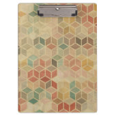 Retro geometrisch patroon 5 klembord (Voorkant)