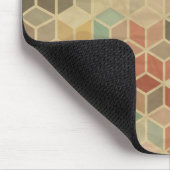 Retro geometrisch patroon 5 muismat (Hoek)