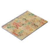 Retro geometrisch patroon 5 notitieboek (Linkerzijde)