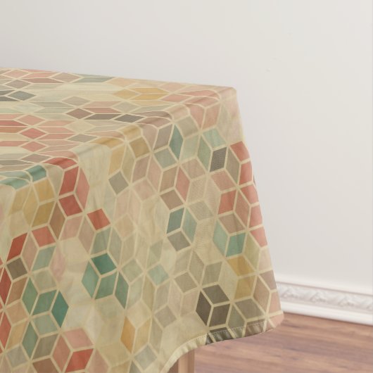 Retro geometrisch patroon 5 tafelkleed (Voorbeeld)