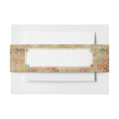 Retro geometrisch patroon 5 uitnodigingen wikkel (Voorkant Voorbeeld)