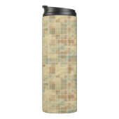 Retro geometrisch patroon 6 thermosbeker (Geroteerd rechts)