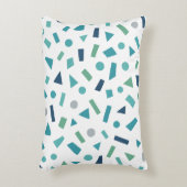 Retro geometrisch patroon – Memphis Style Design u Accent Kussen (Voorkant(Verticaal))