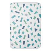 Retro geometrisch patroon – Memphis Style Design u Badmat (Voorkant Verticaal)