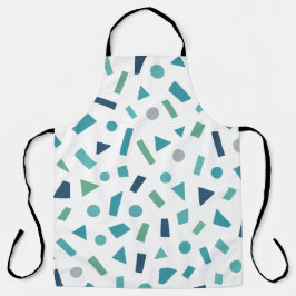 Retro geometrisch patroon – Memphis Style Design u Schort