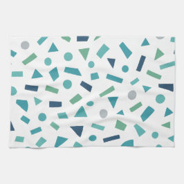 Retro geometrisch patroon – Memphis Style Design u Theedoek