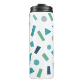 Retro geometrisch patroon – Memphis Style Design u Thermosbeker (Voorkant)