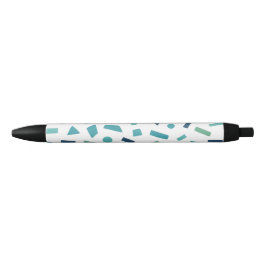 Retro geometrisch patroon – Memphis Style Design u Zwarte Inkt Pen