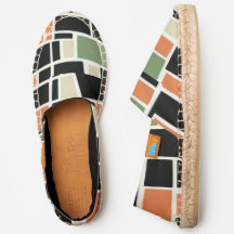 Retro geometrisch patroon ontwerp