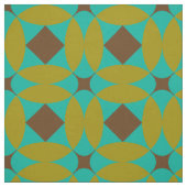 Retro  geometrisch patroon stof (Swatch)