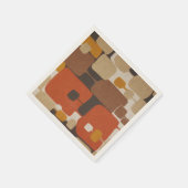 Retro geometrisch servet (Hoek)