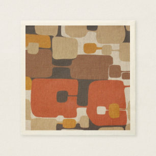 Retro geometrisch servet