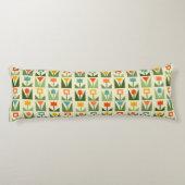 Retro geometrisch Sierkussen Lichaamskussen (Achterkant)