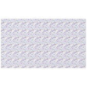 Retro Geometrische Abstract Pat#4 Paarse Blauw ID1 Tafelkleed (Voorkant (Horizontaal))