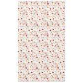 Retro Geometrische Abstract Pat#5 Brick Gold ID106 Tafelkleed (Voorkant)