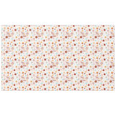 Retro Geometrische Abstract Pat#5 Brick Gold ID106 Tafelkleed (Voorkant (Horizontaal))