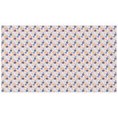 Retro Geometrische Abstract Pat#7 Indigo ID1067 Tafelkleed (Voorkant (Horizontaal))