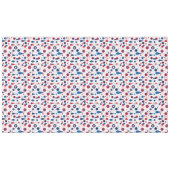 Retro Geometrische Abstract Pat#9 Navy Red ID1067 Tafelkleed (Voorkant (Horizontaal))