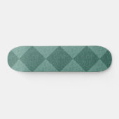 RETRO GEOMETRISCHE BLAUWE Skateboard (Horizontaal)