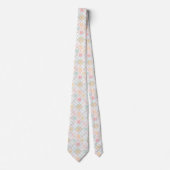 Retro geometrische cirkel | Mid-Century Abstract ( Stropdas (Voorkant)