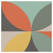 Retro geometrische cirkels stof (Close Up)