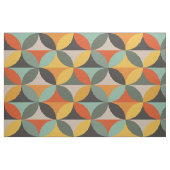 Retro geometrische cirkels stof (Fat Quarter)