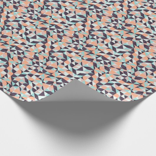 Retro geometrische, naadloze  achtergrond cadeaupapier (Hoek)