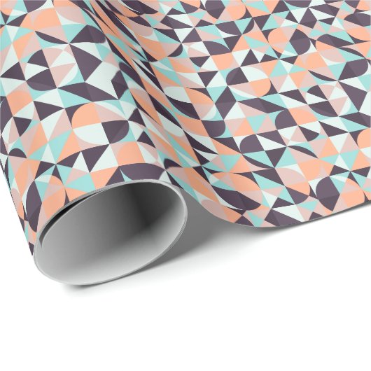 Retro geometrische, naadloze  achtergrond cadeaupapier (Rol Hoek)