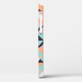 Retro geometrische, naadloze achtergrond Case-Mate iPhone case (Achterkant / Links)