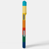Retro geometrische pastel kleurblok gepersonalisee Case-Mate iPhone case (Achterkant / Rechts)
