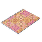 Retro Geometrische Patchwork Notitieboek (Linkerzijde)