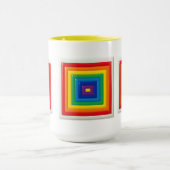 Retro Geometrische Pop Art Mok (Midden)