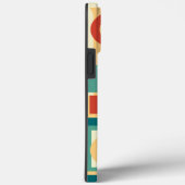 Retro Geometrische Risograaf Stijl Abstract Ontwer Case-Mate iPhone Case (Achterkant / Rechts)