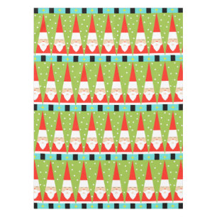Retro Geometrische Tafelkleed van de Kerstman