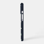 Retro Geometrische Vis iPhone 16 Hoesje (Linkerkant)