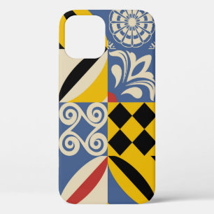 Retro geometrische vormen: Azulejos tegels. Case-Mate iPhone Case