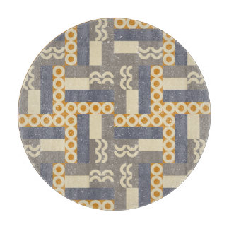 Retro geometrische vormen, modern patroon snijplank