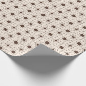 Retro geometry cadeaupapier (Hoek)