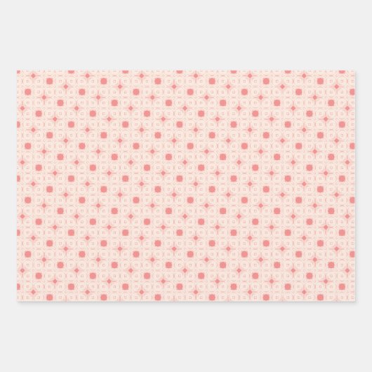 Retro geometry inpakpapier vel (Voorkant 2)