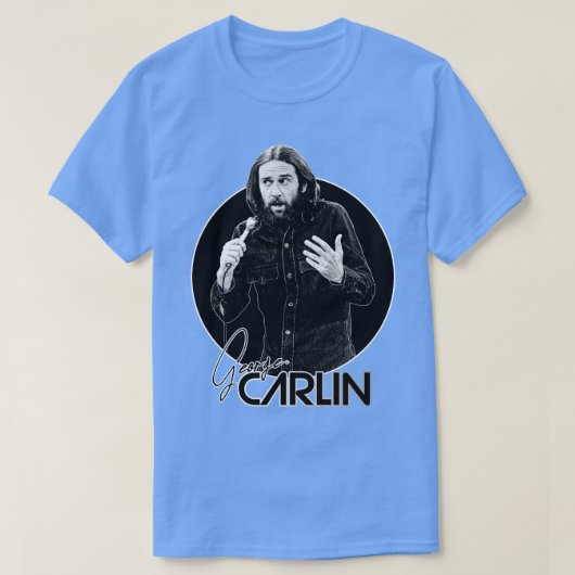 Retro George lin Donker Tribute T-shirt (Design voorkant)