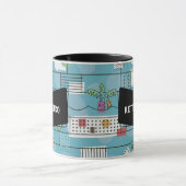 Retro Gepensioneerde 1950s Midden-Eeuw Modern Mok (Midden)