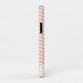 Retro gepersonaliseerde Abstracte golvende lijnen  Case-Mate iPhone Case (Achterkant/rechts)