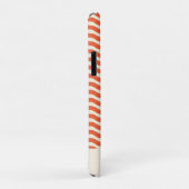 Retro gepersonaliseerde hippie strand strepen Sina Case-Mate iPhone Case (Achterkant/rechts)