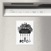 Retro Gepersonaliseerde Keuken Magneet (Insitu (Vaatwasser))