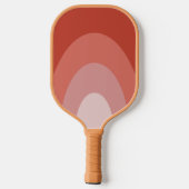 Retro gepersonaliseerde naam pickleball paddle (Achterkant)