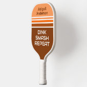 Retro gepersonaliseerde Pickleball Paddle - Grappi (Links)