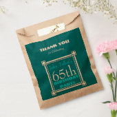 Retro Gepersonaliseerde Verjaardag Bedankt Favor B Bedankzakje (Gezegeld)