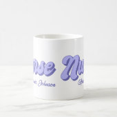 Retro gepersonaliseerde verpleegkundige Mok (Center)